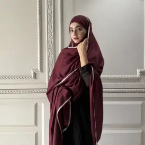 Haya Chadar (Maroon)