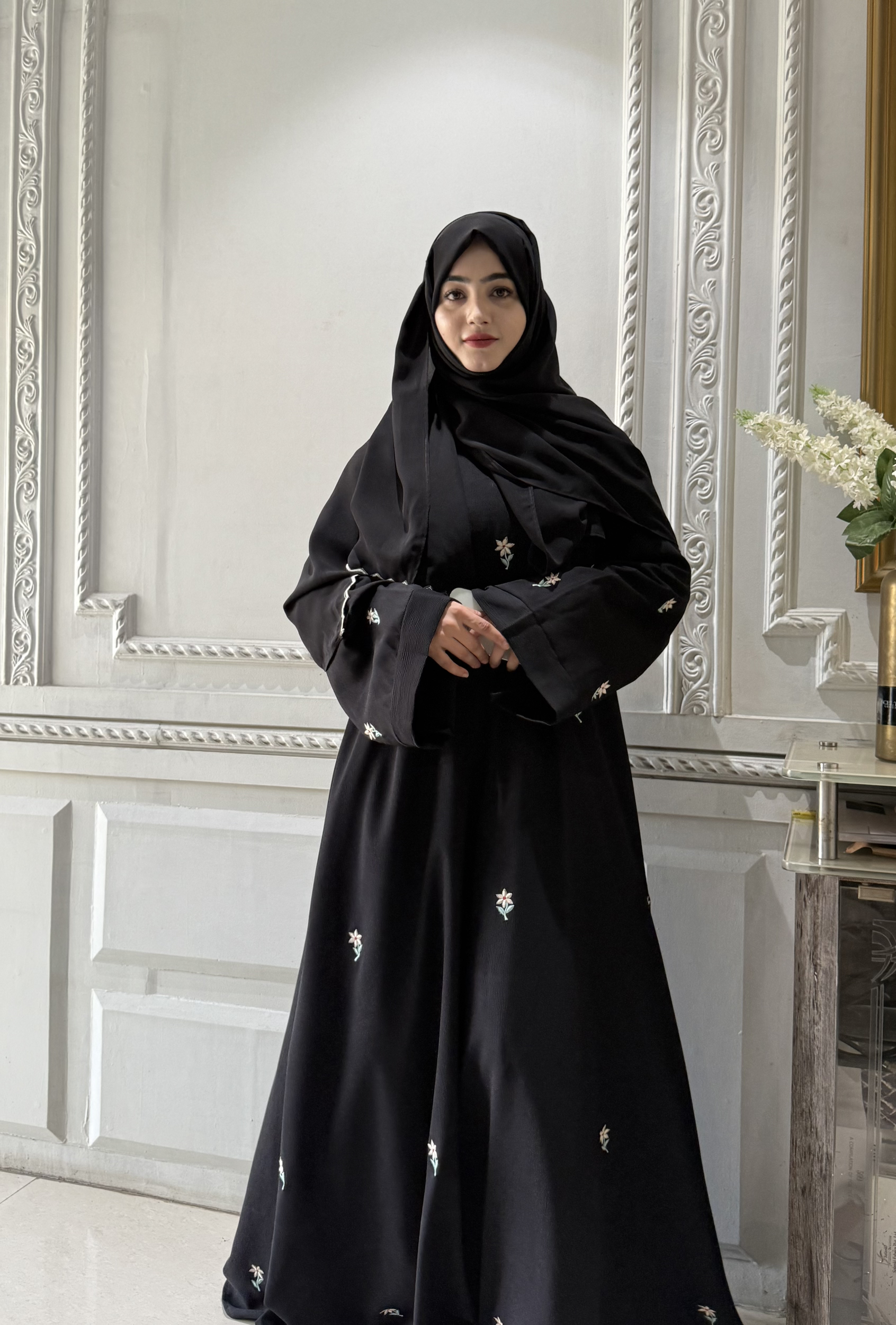 Layali black Abaya - Image 5