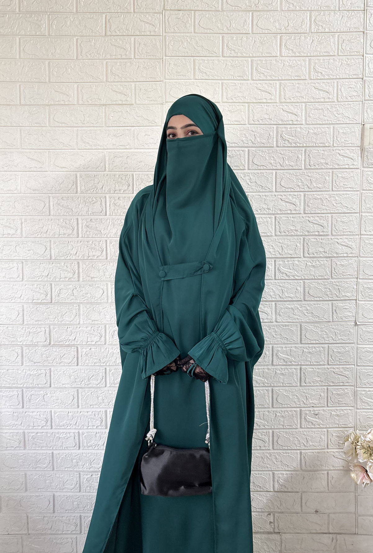Nigar Jilbab (Bottle Green) - Image 3
