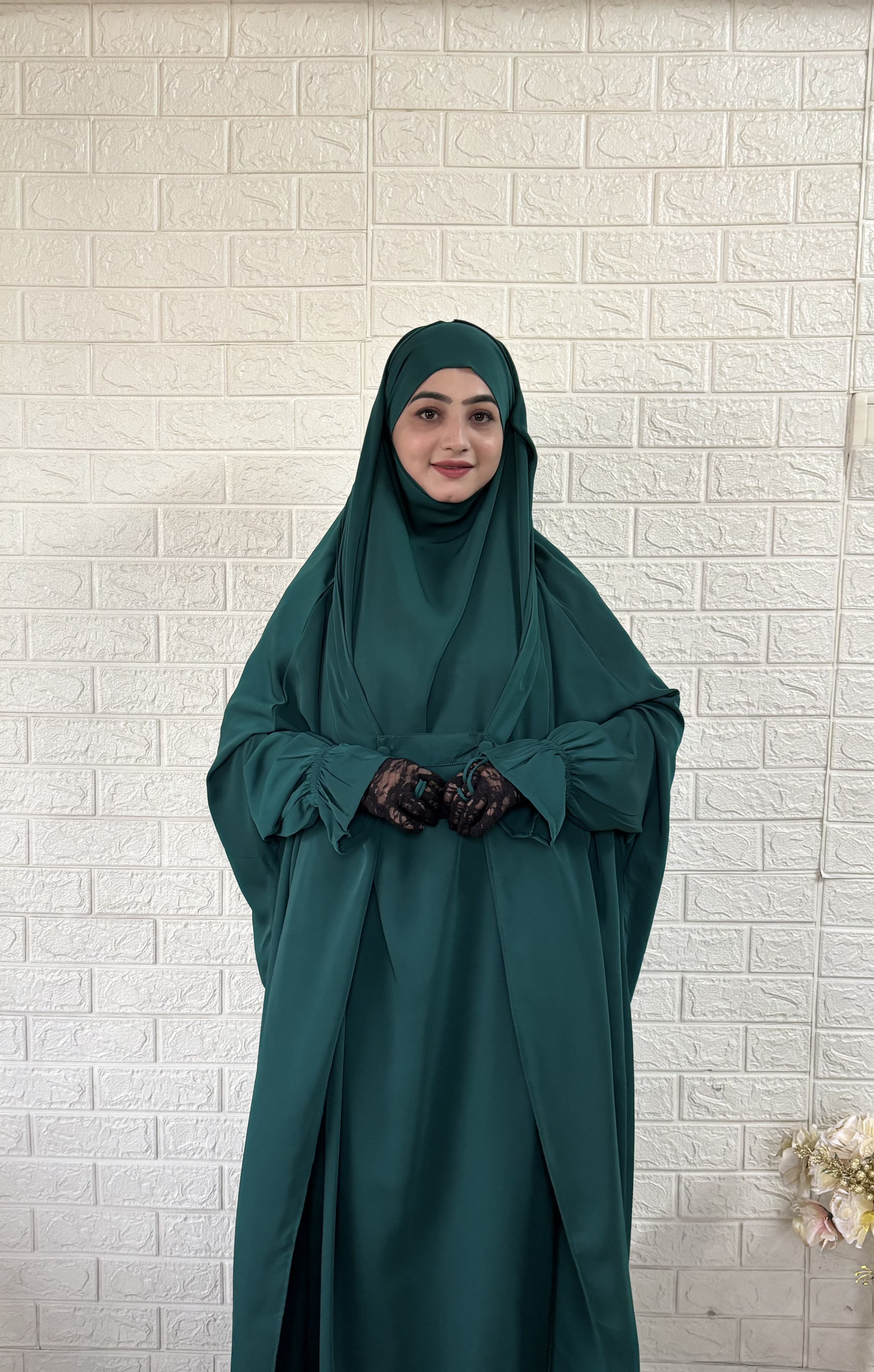 Nigar Jilbab (Bottle Green) - Image 2