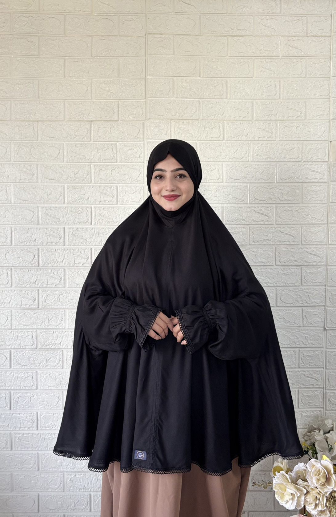 Namaz Makhna With Sleeve (48" Black) - Image 2