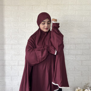 Namaz Makhna With Sleeve (40" Maroon)