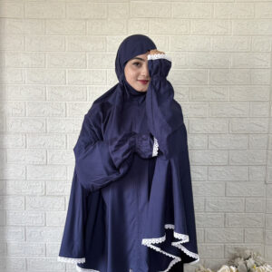 Namaz Makhna with Sleeve (40" Navy Blue)
