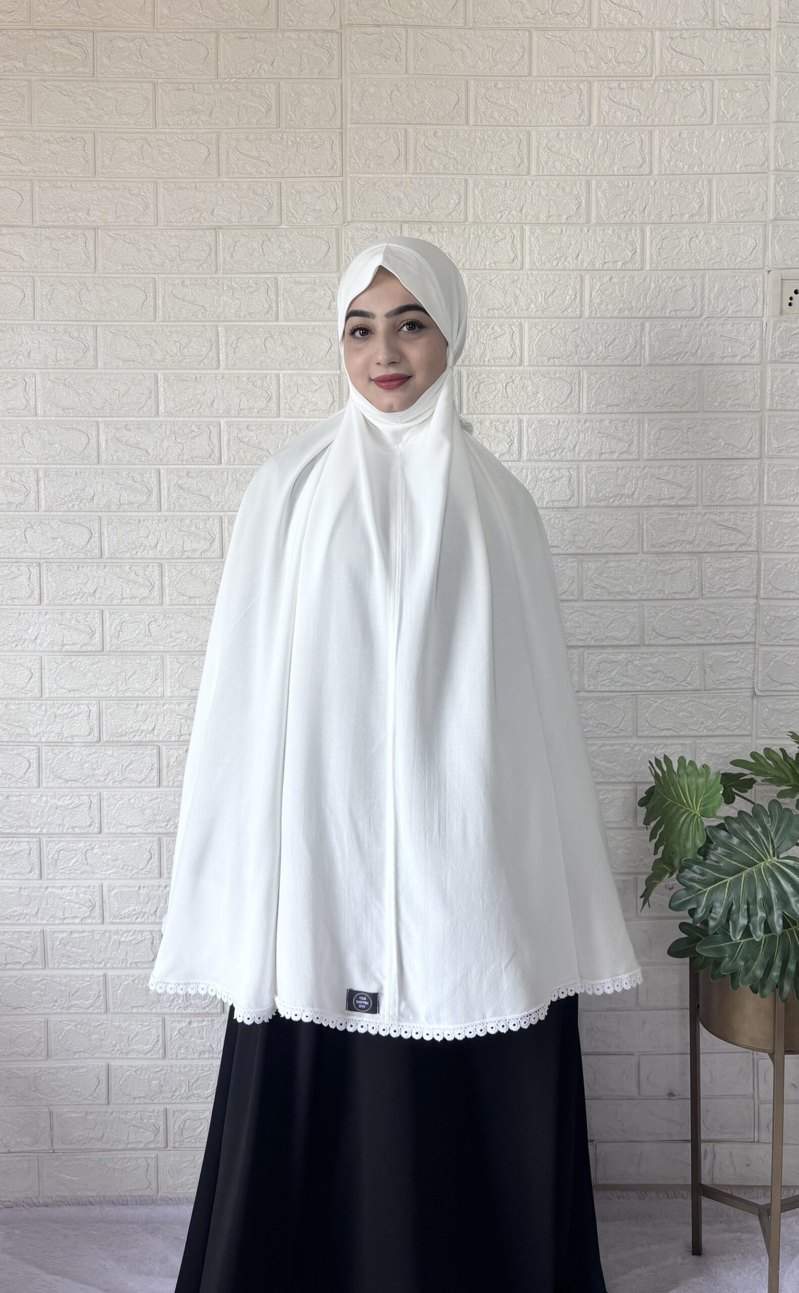 Namaz Makhna without Sleeve (48" White) - Image 3