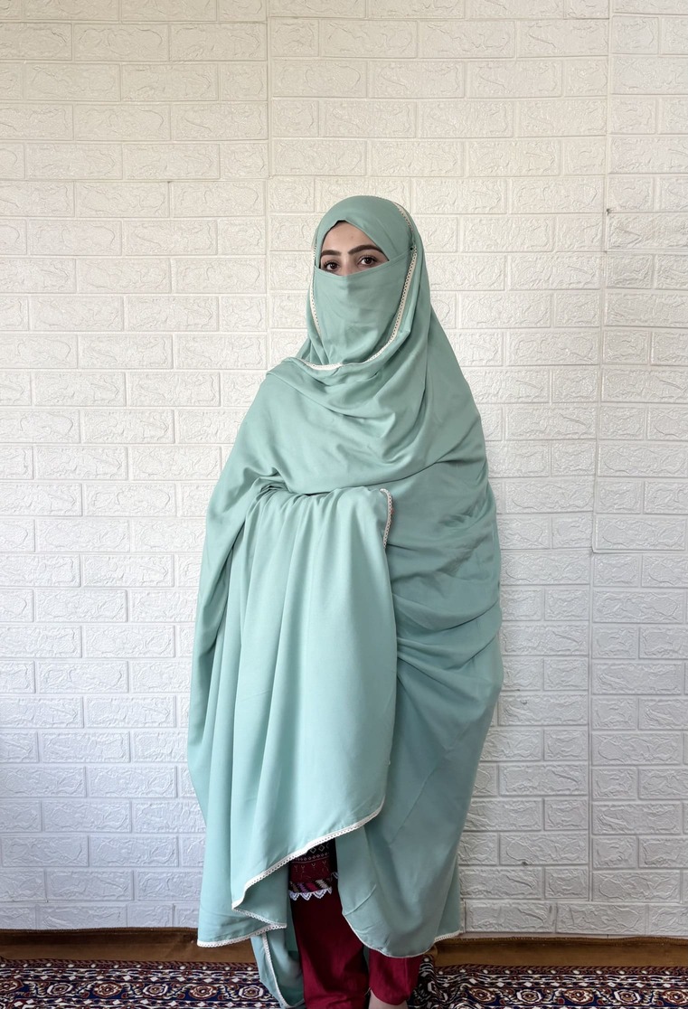Haya Chadar (Sage Green)