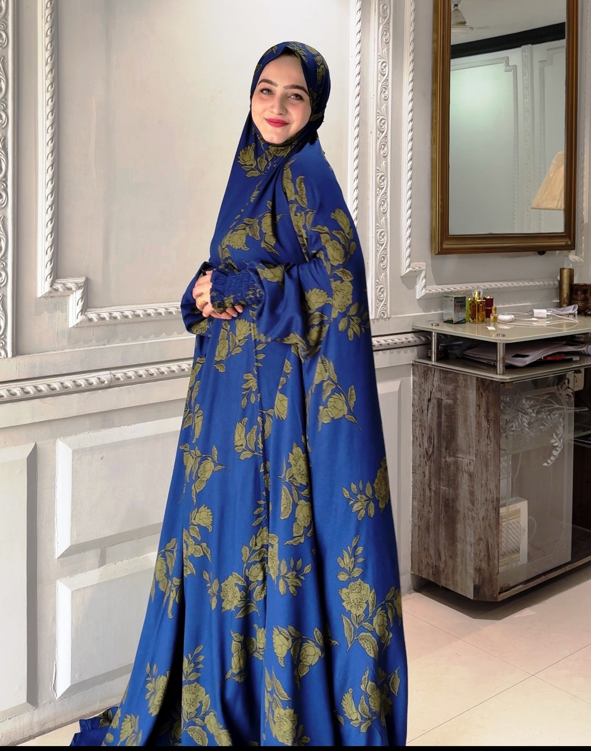 Full Length Namaz Makhna (Blue) - Image 4