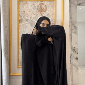 One-Piece Jilbab (Black)