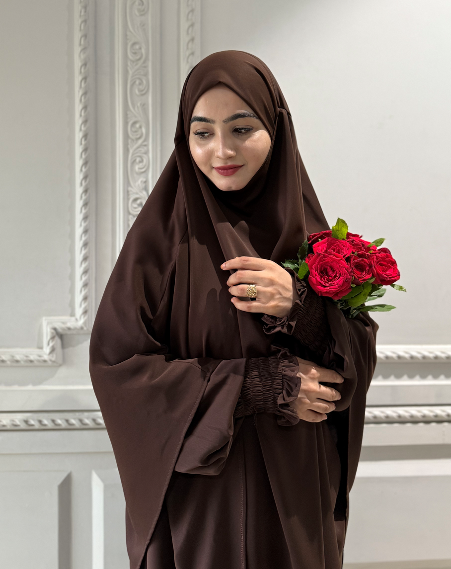 Husn Abaya (Coffee Brown)