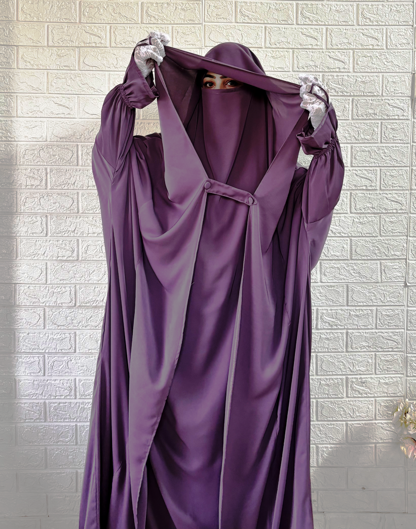 Nigar Jilbab (Violet) - Image 3