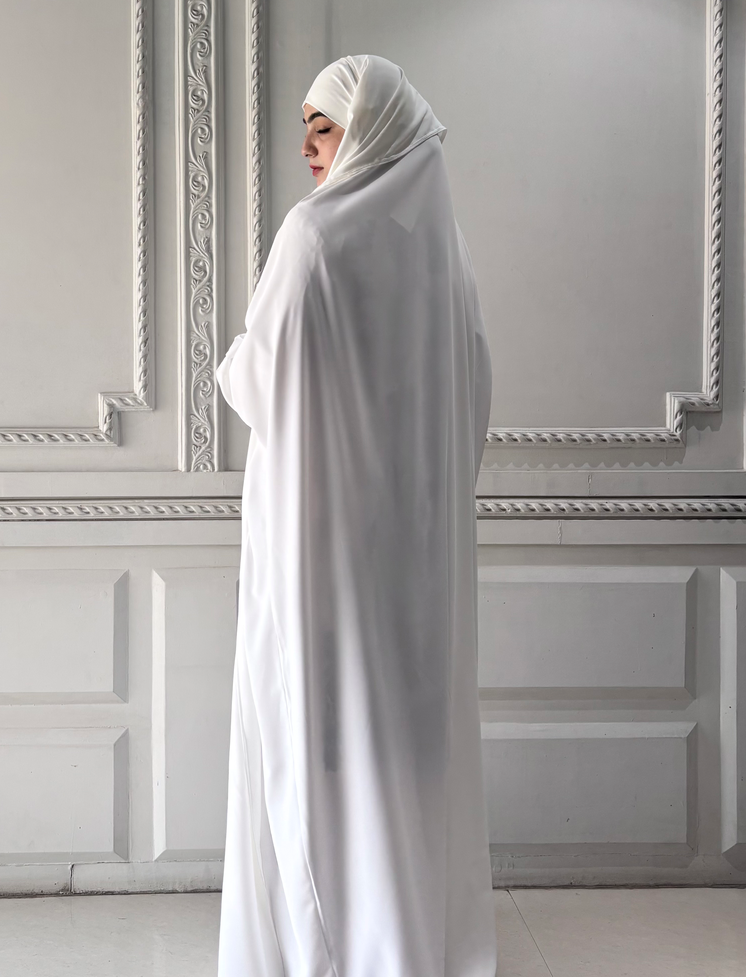 Nigar Jilbab (White) - Image 3