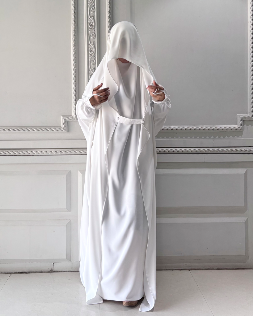 Nigar Jilbab (White) - Image 5