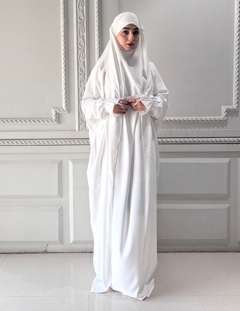 Nigar Jilbab (White) - Image 2