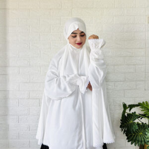Namaz Makhna With Sleeve (48" White)