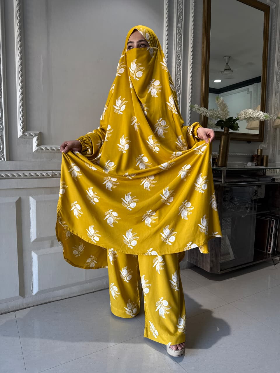 Jilbab with Plazo - Image 2