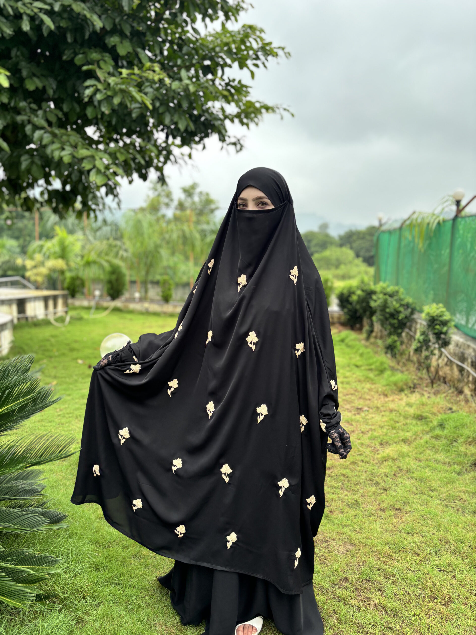 Premium Shehwar Jilbab (Black)