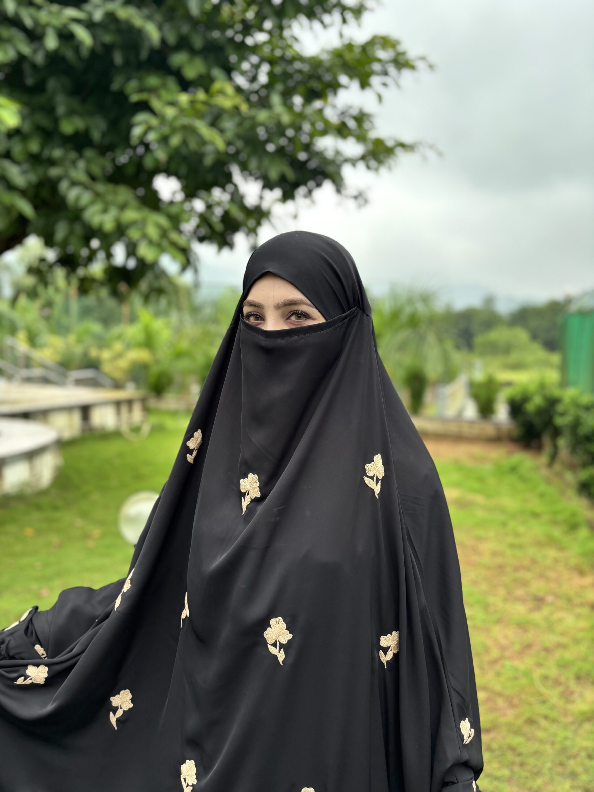 Premium Shehwar Jilbab (Black) - Image 2
