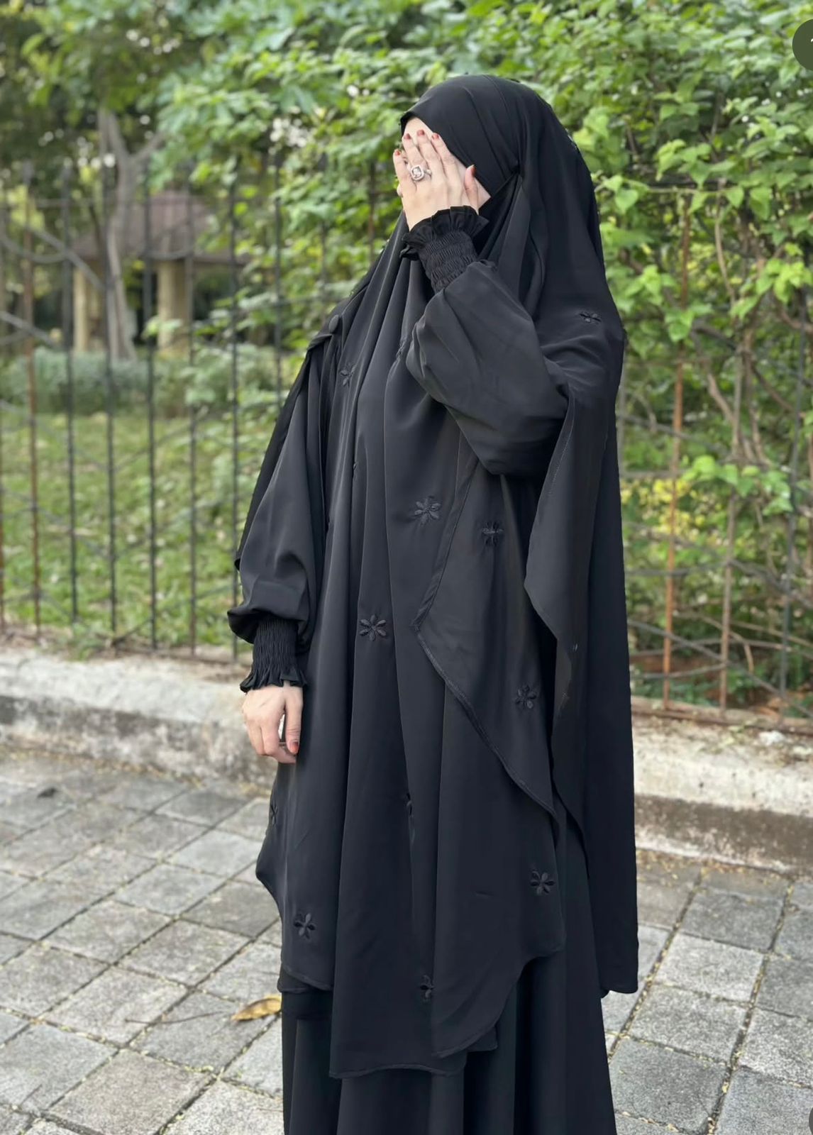 Aswad Abaya (Black) - Image 2