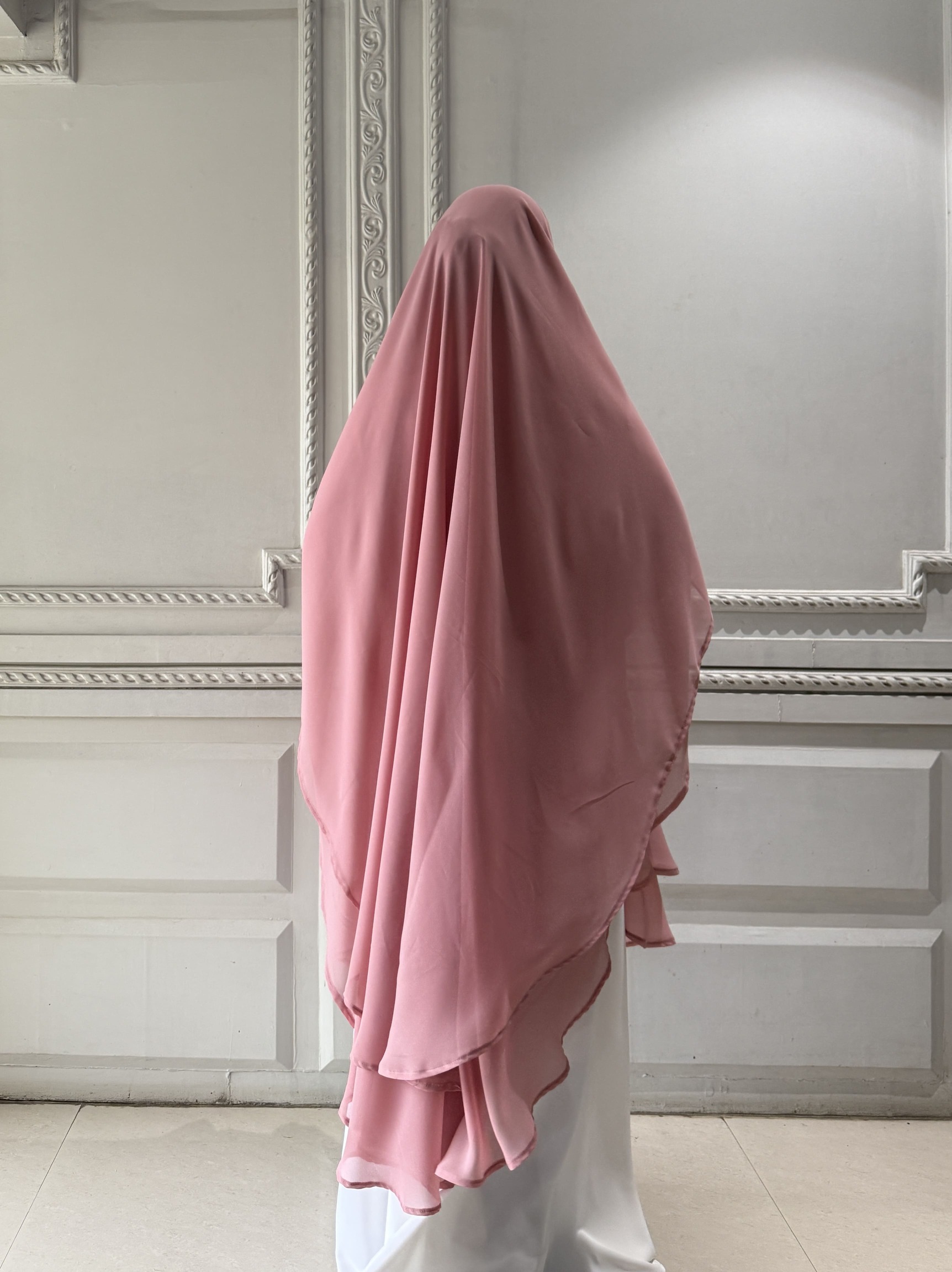Jannah Abaya (Dreamy Pink) - Image 3