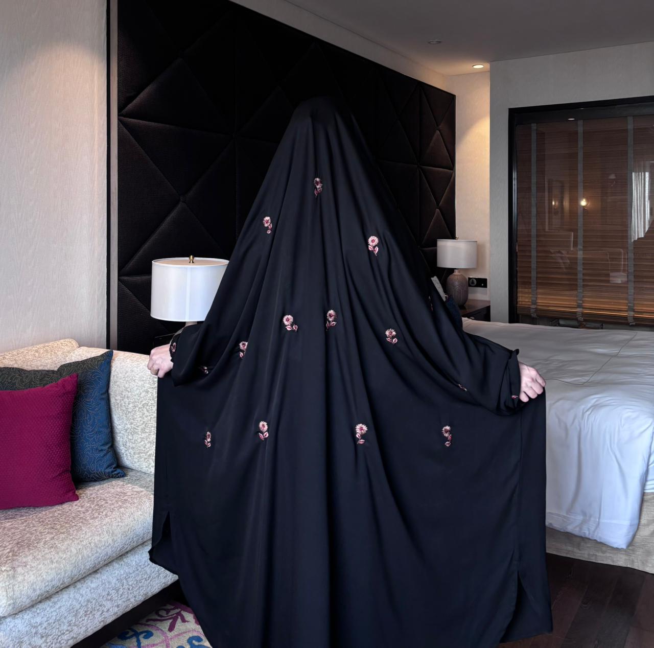 Boho Chick Shehwar Jilbab (Black) - Image 2