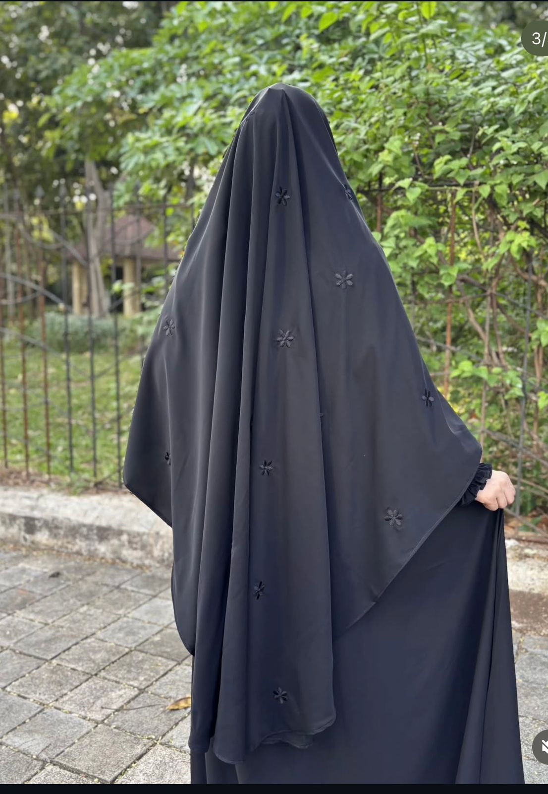 Aswad Khimar (Black)